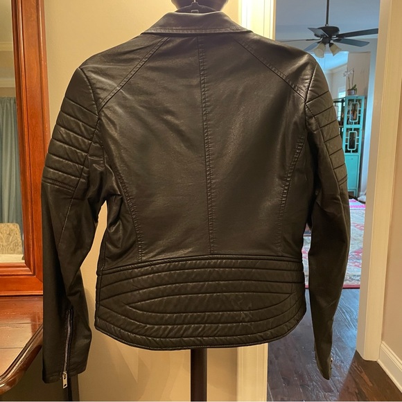 BlankNYC Faux Leather Moto Jacket - Picture 4 of 4